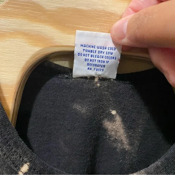 Men’s Large NFL Pittsburgh Steelers Vintage True Fan Upcycled Bleached Tank - Picture 4 of 13